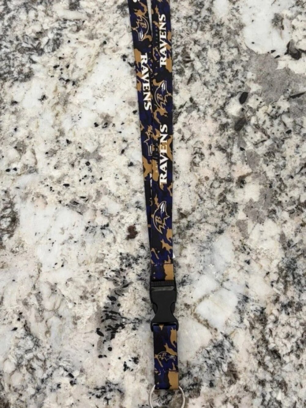 Baltimore Ravens Camo Lanyard New With Tags